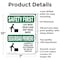 Signmission Safety Culture Sign, 7 in Width, Aluminum, Rectangle, Bilingual OS-2PACK-SF-A-710-L-10825 - alternate 8
